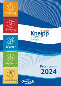 Programmflyer 2024 Kneippverein Eschwege